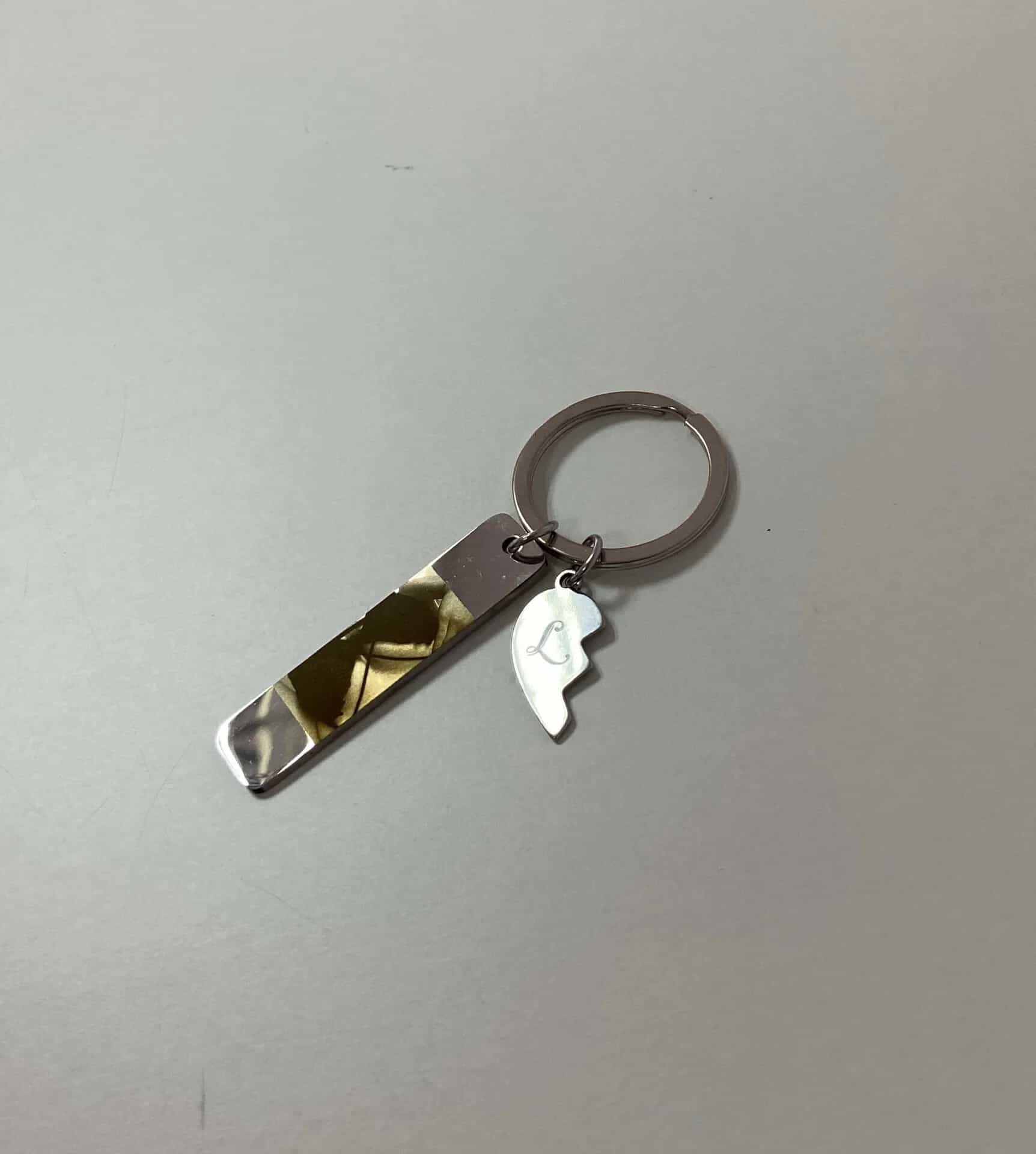 Brelok z grawerem ze zdjęcia