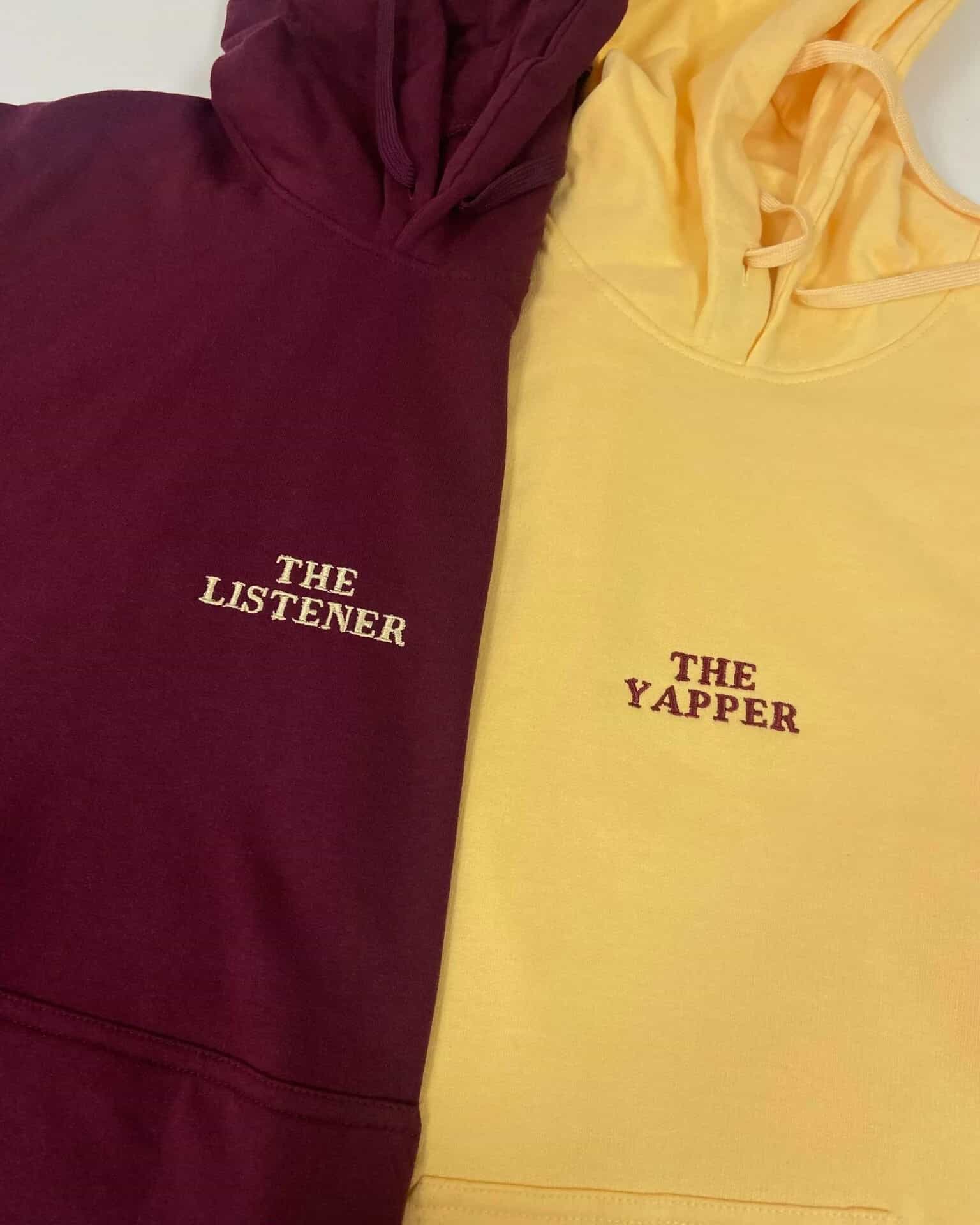 The listener The yapper