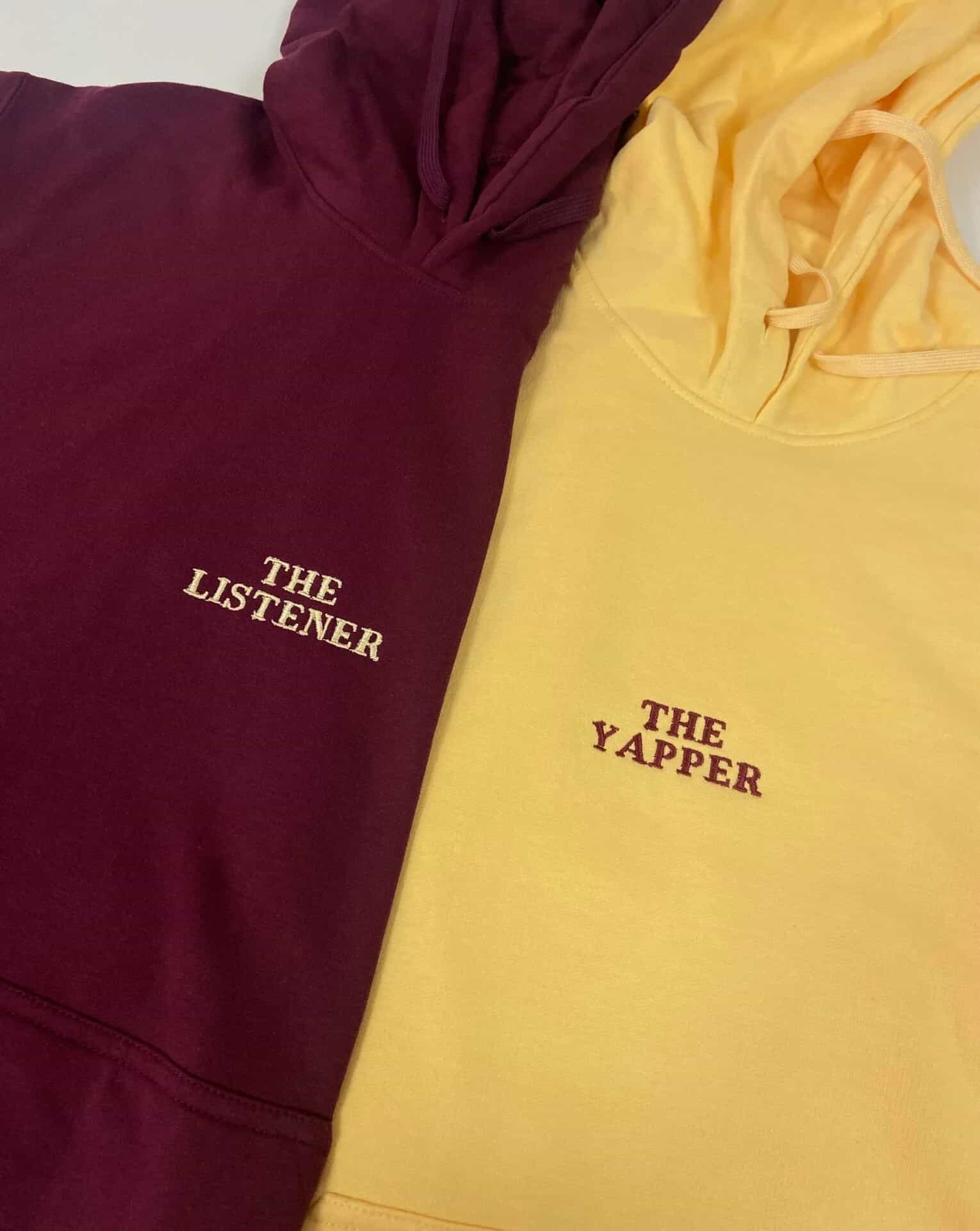 The listener The yapper