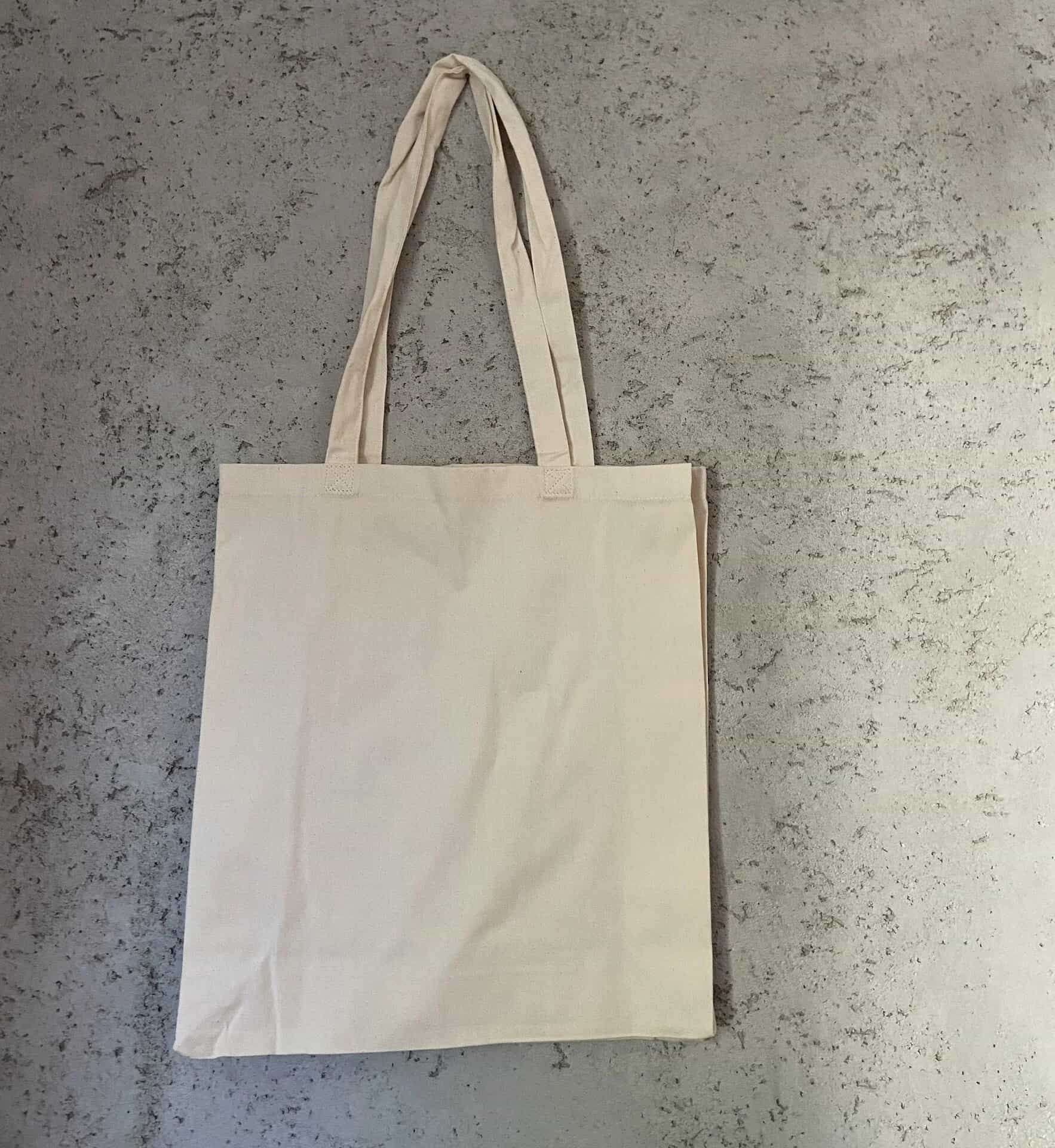 Torba bawełniana z własnym haftem