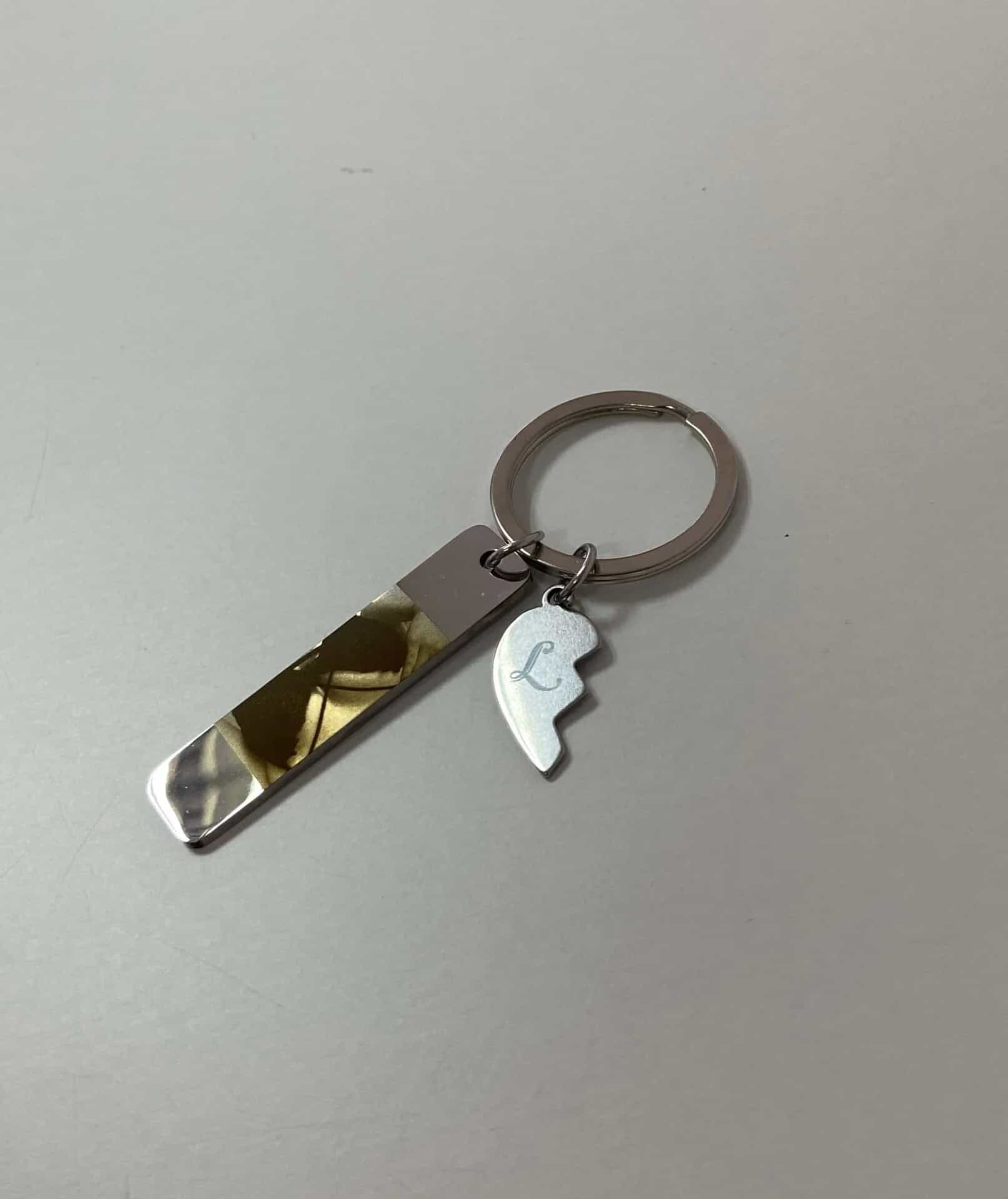 Brelok z grawerem ze zdjęcia